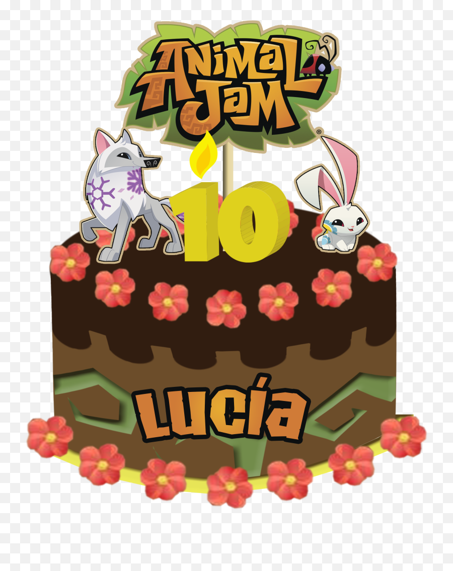 Tortas Png - Diseño Torta Animal Jam Cartoon 3526213 Animal Jam Emoji,How To Do Member Emojis As A Nm Aj