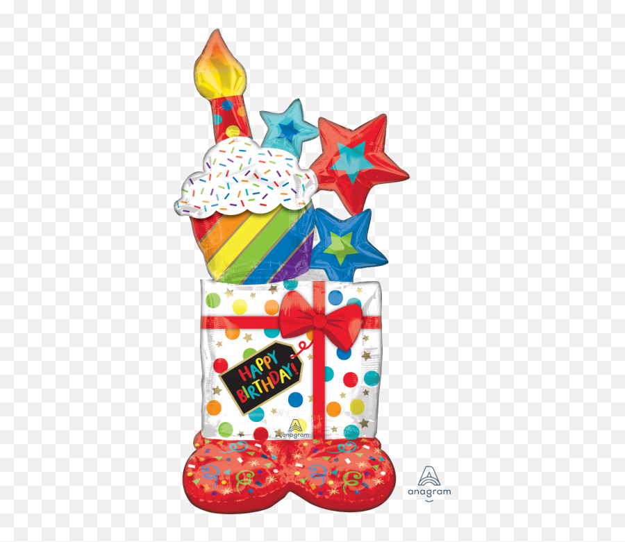 Birthday Yaz Flowers And Balloons - Airloonz Stacked Emoji,Birthday Ballerina Emoticons