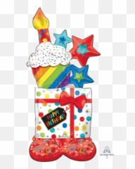 Birthday Yaz Flowers And Balloons - Airloonz Stacked Emoji,Birthday Ballerina Emoticons
