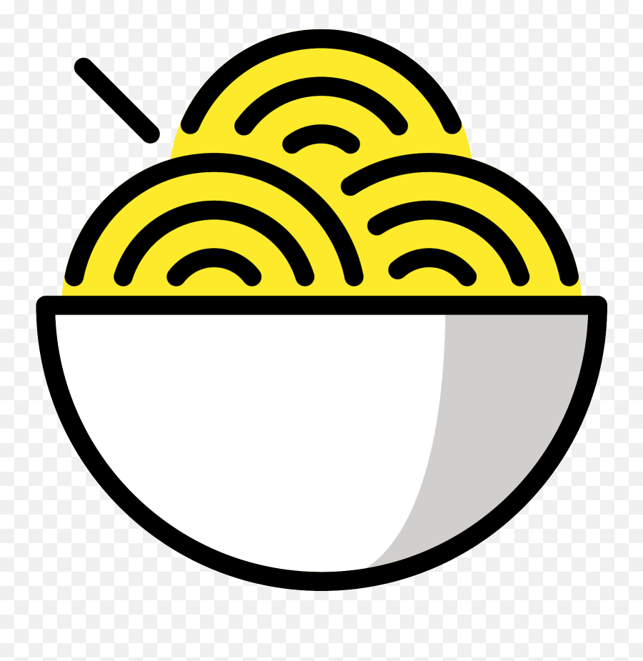 Spaghetti Emoji Clipart Free Download Transparent Png - Mixing Bowl,Asian Emoji
