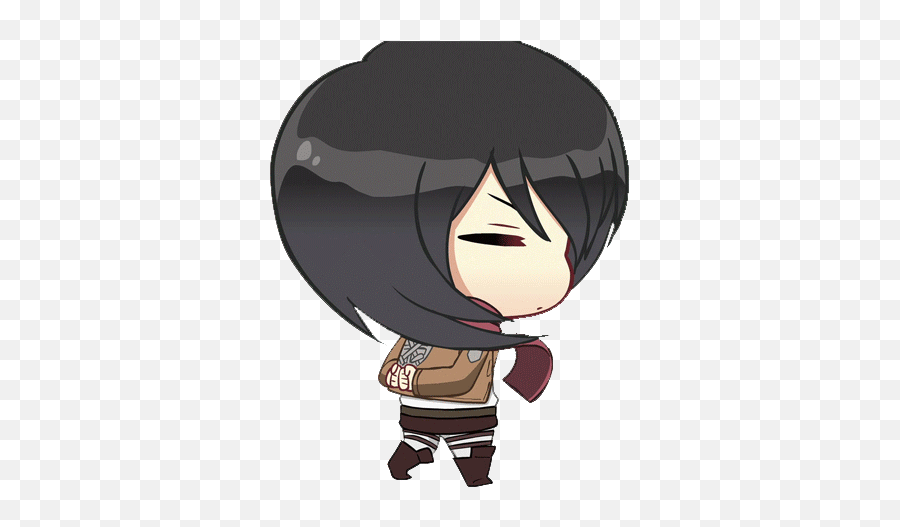 Top Tu Y Yo Piensalo Stickers For - Shingeki No Kyojin Transparent Gif Emoji,Hair Swish Emoticon