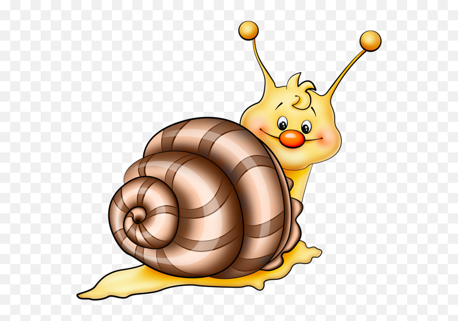 Clip Art Snail Snail Cartoon - Snail Cartoon Png Emoji,Can Custom Emoticons Be Used In Escargot