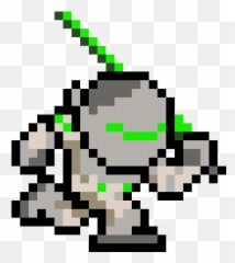 Pin - Pixel Mega Man Transparent Emoji,Genji Emojis
