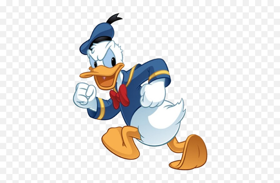 Daffy Duck Clipart Daffy Duck Yosemite - Donald Duck With Donald Trumps Head Emoji,Angry Donald Duck Emoji