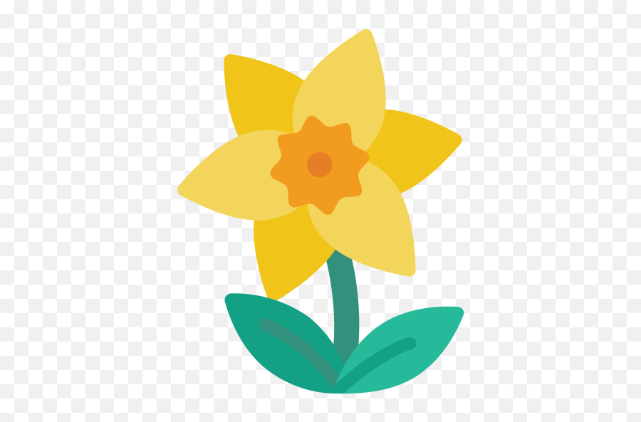 Daffodil - Daffodil Icon Emoji,Daffodil Pink Emotion
