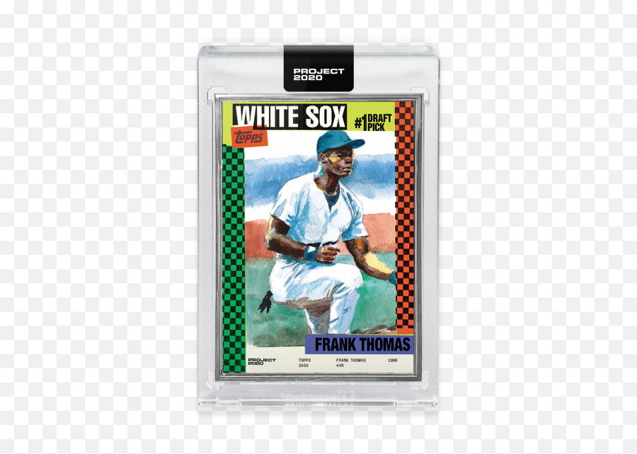 Topps Project 2020 Card 44 - Topps Emoji,Emotion Baseball Cards Frank Thomas