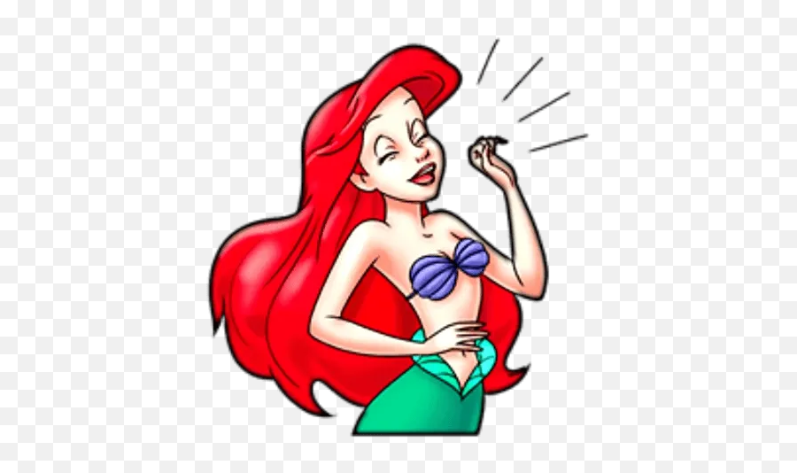 Arielu201d Stickers Set For Telegram Emoji,Little Mermaid Emojis