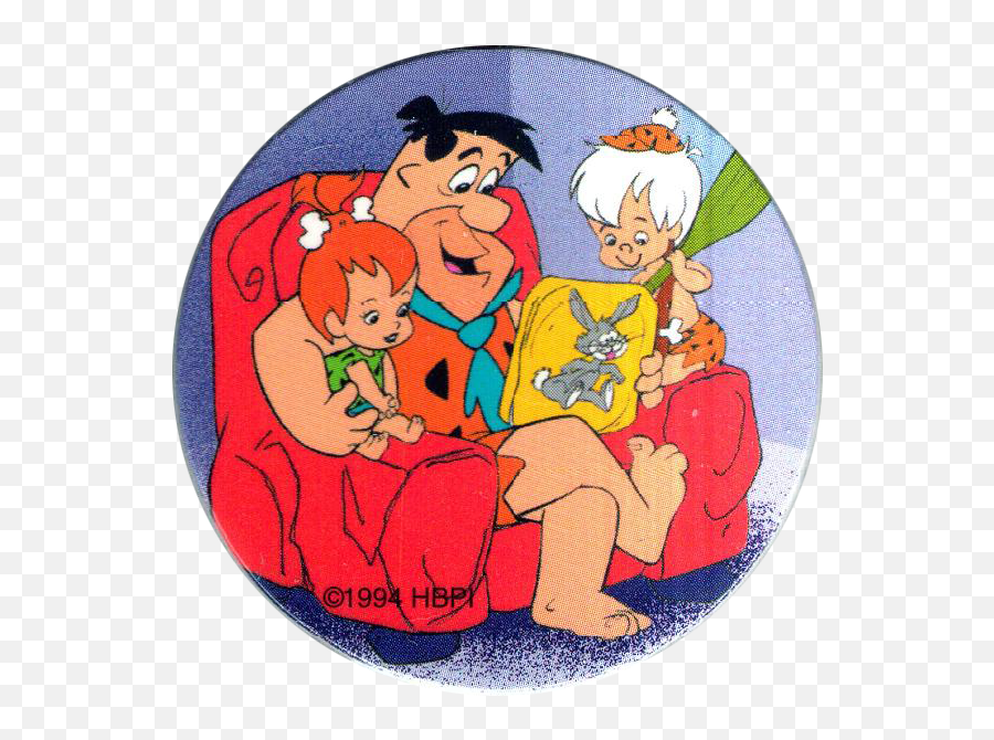 Hanna - Pebbles Flintstone And Bamm Bamm Rubble Emoji,Fred Flintstone Emoticon