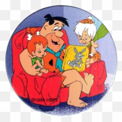 Hanna - Pebbles Flintstone And Bamm Bamm Rubble Emoji,Fred Flintstone Emoticon