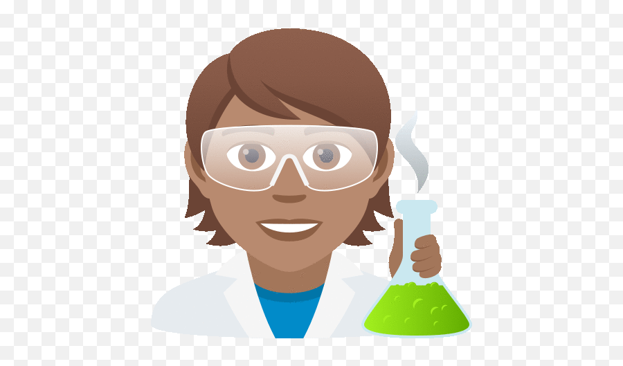 Scientist Joypixels Gif - Beaker Emoji,Scientist Emoji