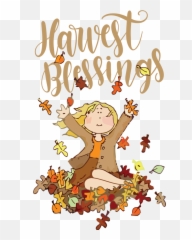 Thanksgiving Cartoon Autumn For Harvest Emoji,Autumn Leaf Emoticon