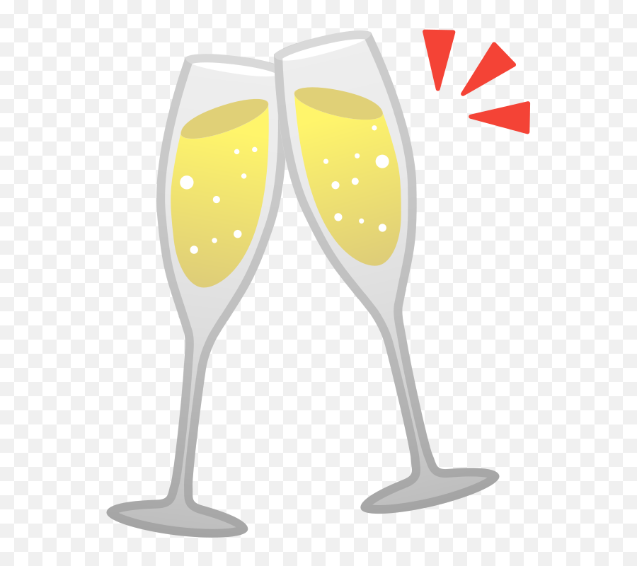 Clinking Glasses Emoji Meaning With - Two Champagne Glasses Emoji,Beer Emoji