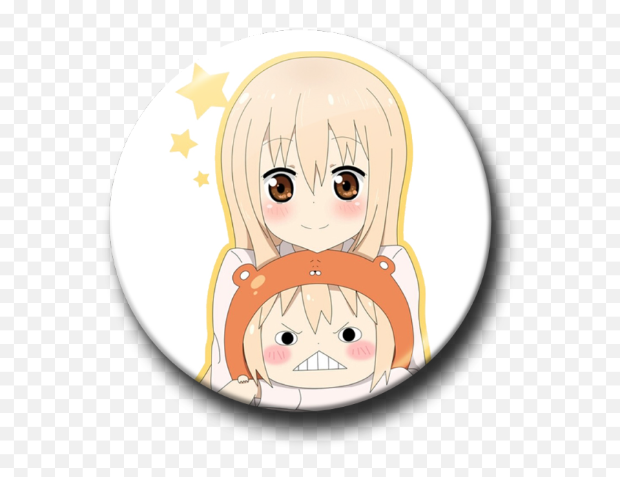 58mm Himouto Umaru Chan Badge Small Cute Figures Toy Zinic Emoji,Umaru Emoticon