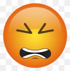 Custom Emojis By - Sticker Maker For Whatsapp,Angry Orange Emoji