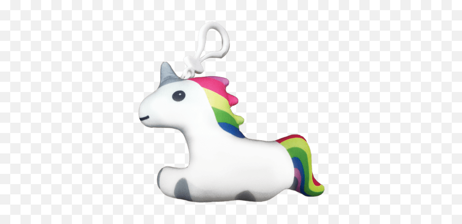 Squishems Clips - Unicorn Emoji,Horse Emoji Pillows