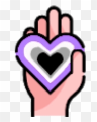 Comunidade Assexual Emoji,Asexual Hearts Emoji