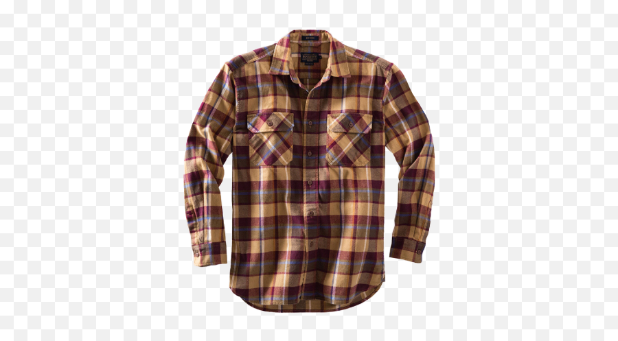 Retro Flannel Yellow Mustardyellow - Long Sleeve Emoji,Flannel Emoji