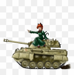 Anime Girls And Tanks - M18 Hellcat Girls Und Panzers Emoji,Tank Emoji Copy And Paste