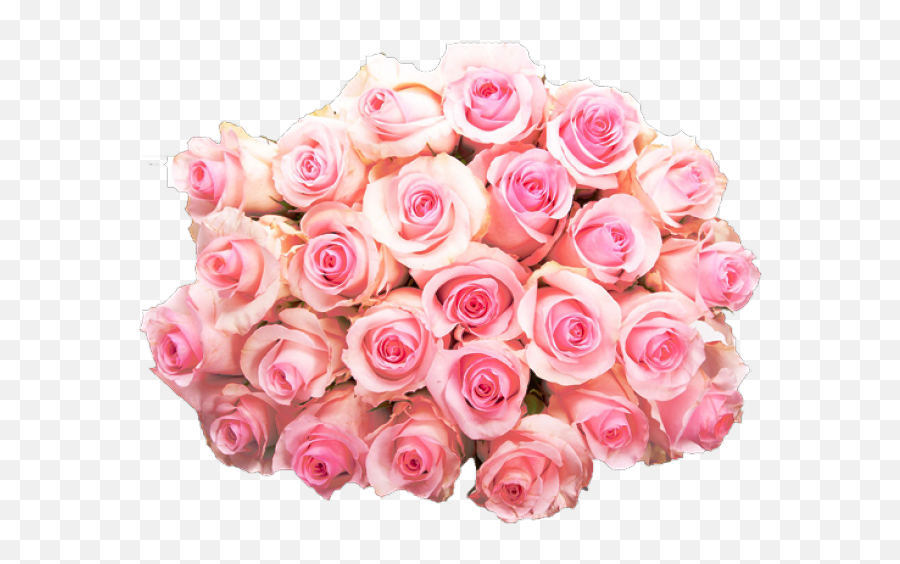 Flowers Bouquet Pink Roses Sticker - Lovely Emoji,Emoji Cookie Bouquet