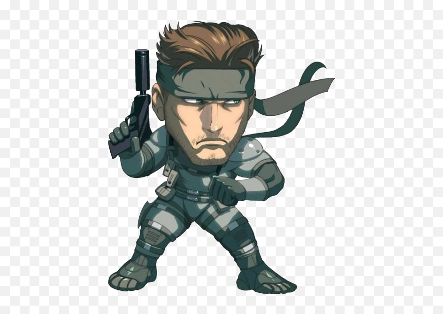 Solid Snake Png Photos - Chibi Snake Metal Gear Emoji,Snake Emoji Png