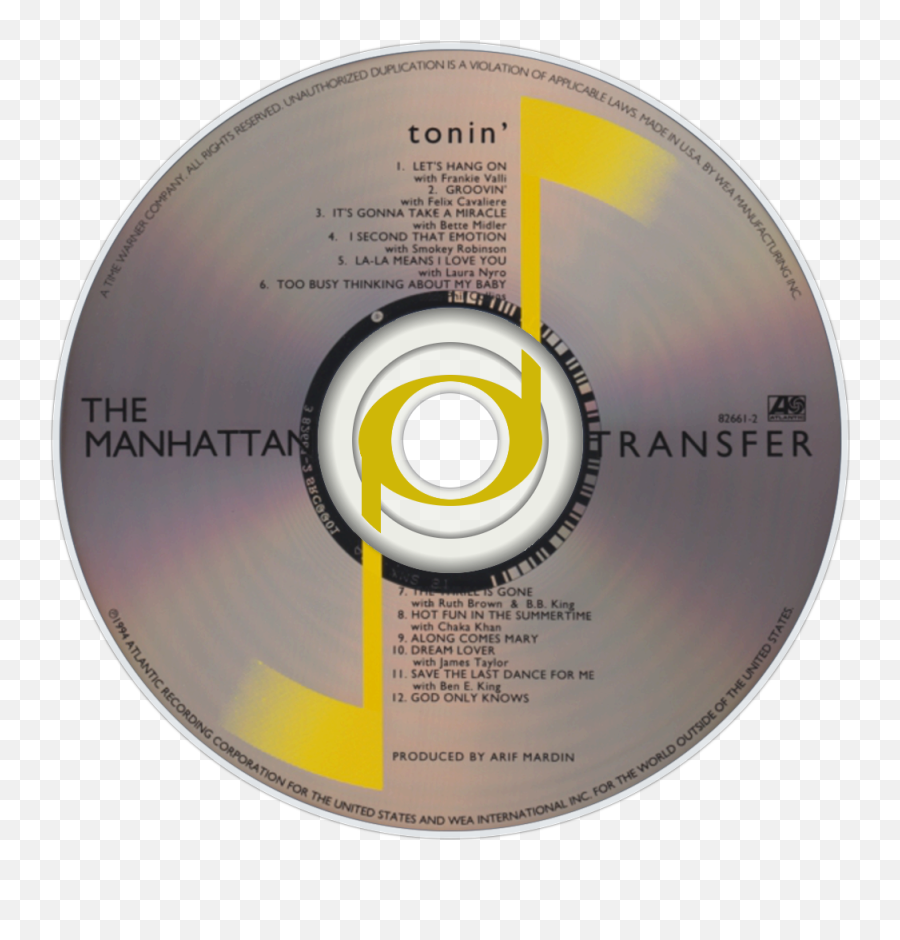The Manhattan Transfer - Optical Disc Emoji,Smokey Robinson And The Miracles I Second That Emotion