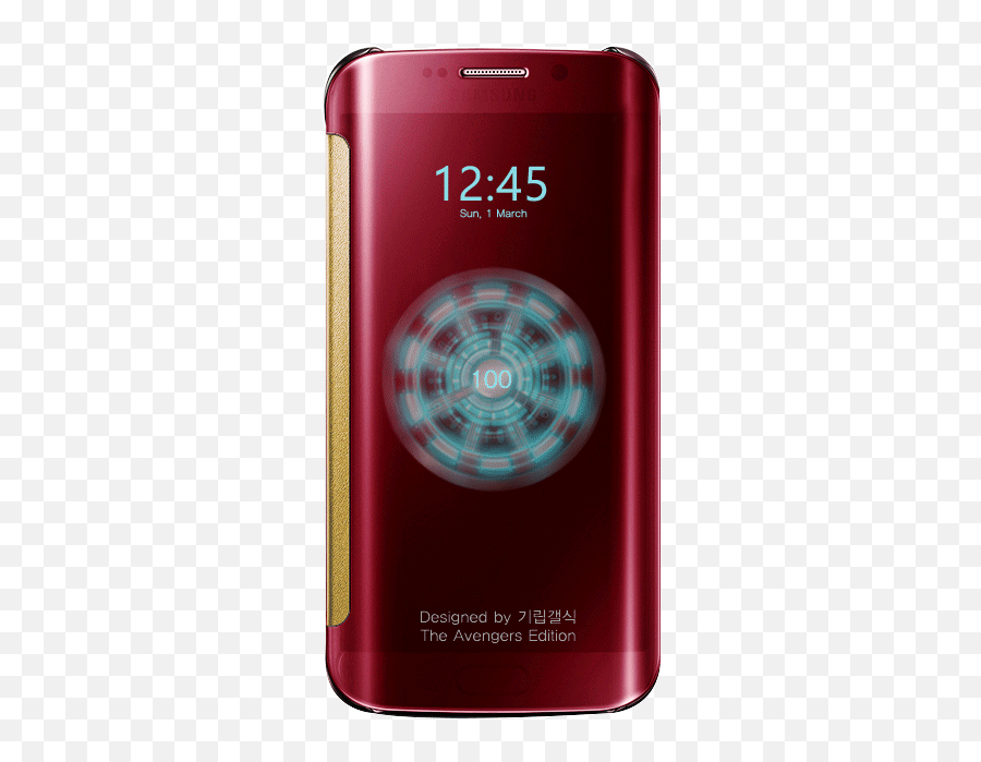 Samsungu0027s Iron Man Galaxy S6 Edge Is Coming U2013 Will Robert - Portable Emoji,Emojis For Facebook Samsung S6