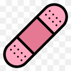 Adhesive Bandage Emoji - Pflaster Emoji,Medicine Emoji