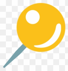 Emoji U1f4cd - Emoji Pushpin,Cd Emoji