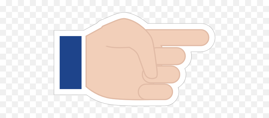 Hands Pointing With Thumb Down Lh Emoji Sticker - Fist,Pointing Down Emoji