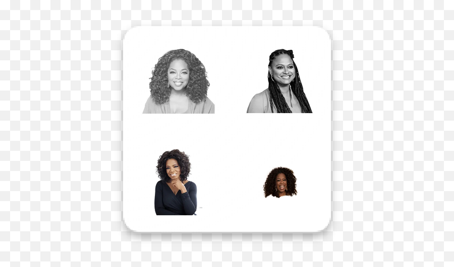 Oprah Winfrey Whatsapp Stickers - Hair Design Emoji,Stickers Whatsapp Emotion