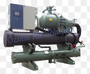 Water Cooled Screw Chillers U2013 Ozone Air Solution - Chiller Emoji,Screw Emoji
