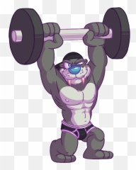 Download Muscle Walrus Png Image With - Muscle Walrus Emoji,Weight Lifting Emojis