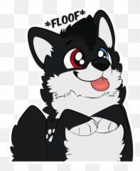 Furry Telegram Stickers - Pulexart Cute Furry Wolf Hug Emoji,New Fursona Emoticons