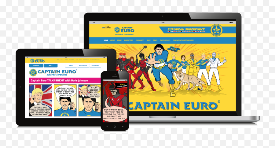 Captain Euro Europeu0027s Superhero - Smart Device Emoji,Superhero Emotion Cards