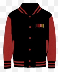Barcode Varsity Jacket - Jacket Emoji,Emoji Cardigan