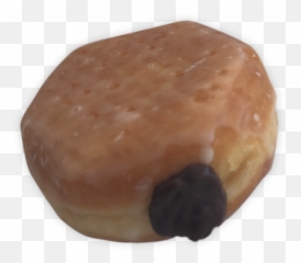 Chocolate Filled - Chocolate Filled Donut Emoji,Facebook Emoticons Donuts