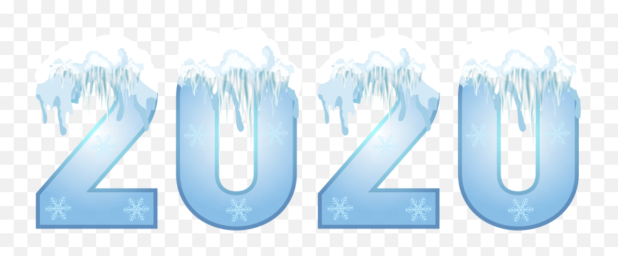 2020 Winter Snow Snowflakes Newyear - Language Emoji,Icicle Emoji