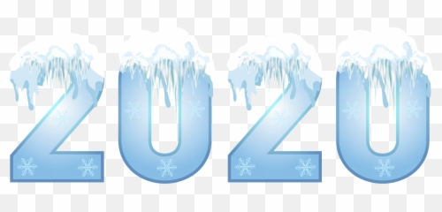 2020 Winter Snow Snowflakes Newyear - Language Emoji,Icicle Emoji