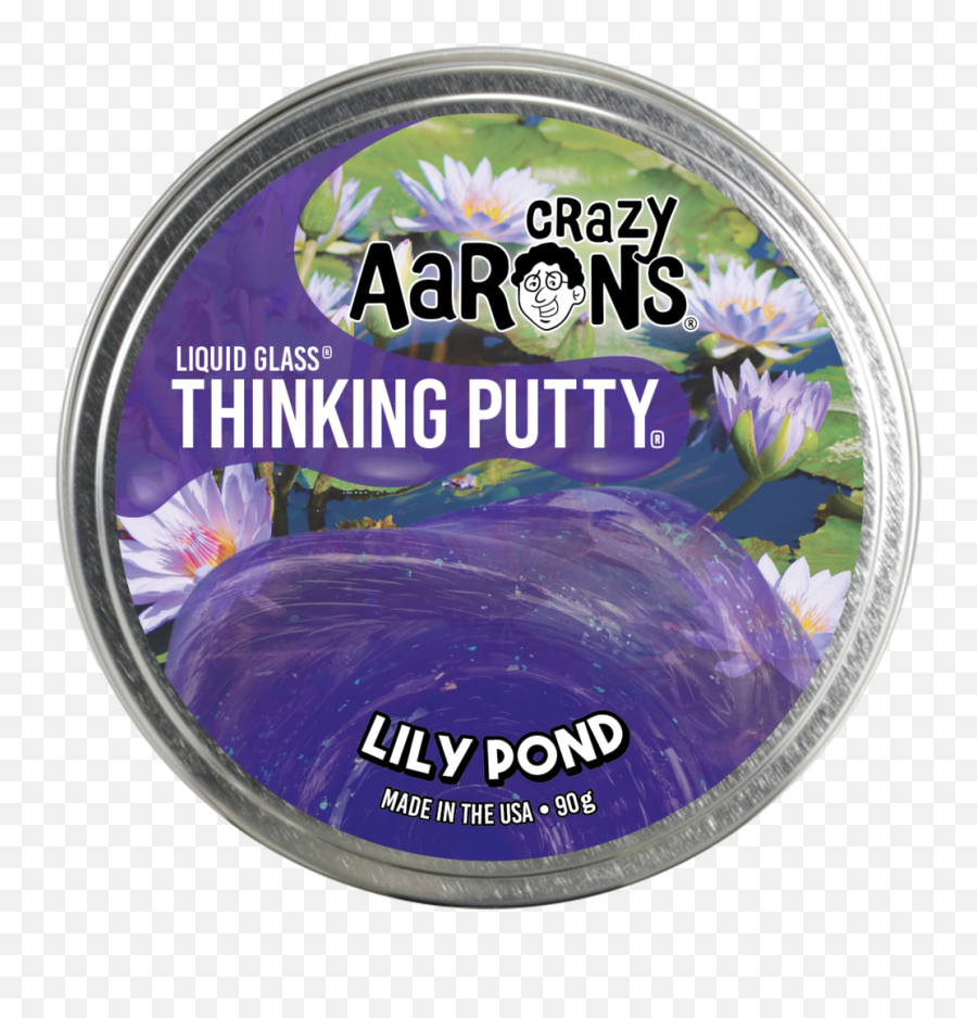 Lily Pond Thinking Putty - Crazy Thinking Putty Emoji,Emotion Crystal Turns Purple