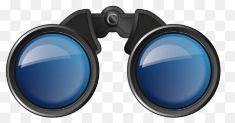 Binoculars Emoji - Binoculars Emoji,Spyglass Emoticon