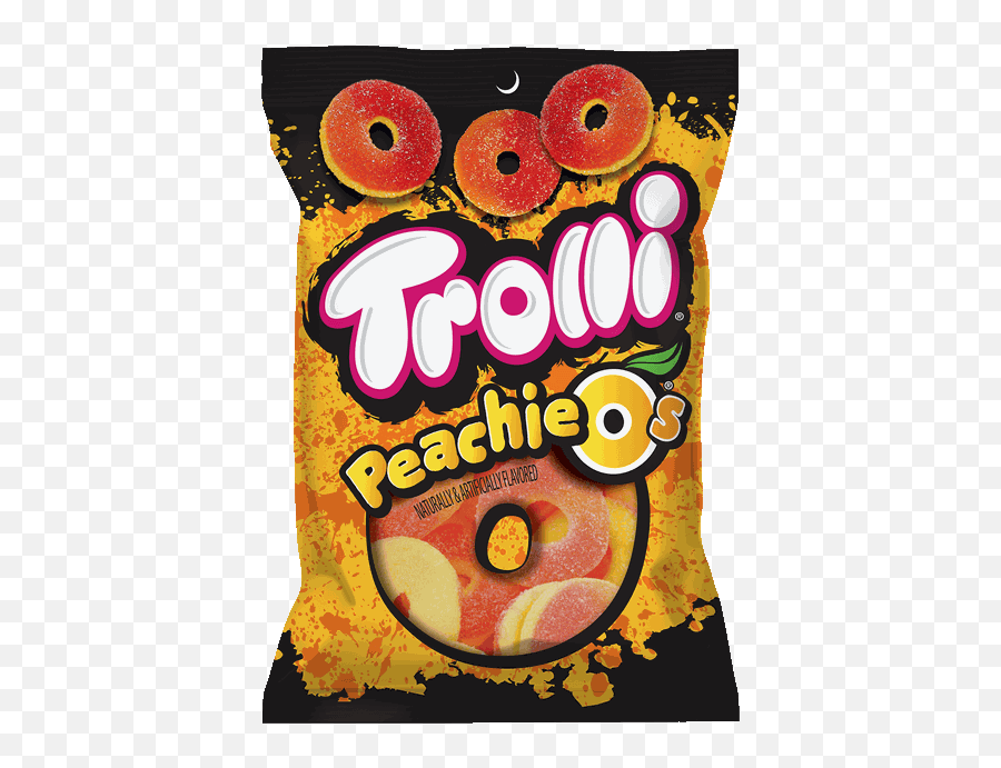 Trolli Peach O Peg Bag 12425oz - Trolli Peachie Emoji,Shrek 4 Script In Emoji