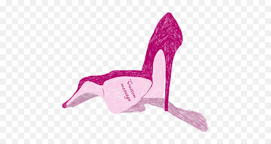 Shoenvious Design A Shoe You Love Online - Girly Emoji,High Heel Emoticon Facebook