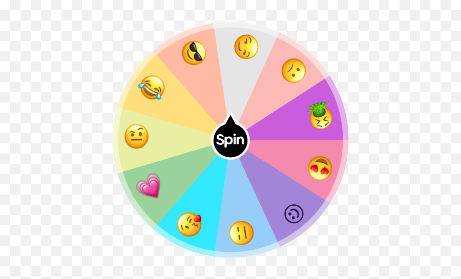 What Your Best Friend Think Of You - Do For Fun Spin The Wheel Emoji,Friend Emojis App