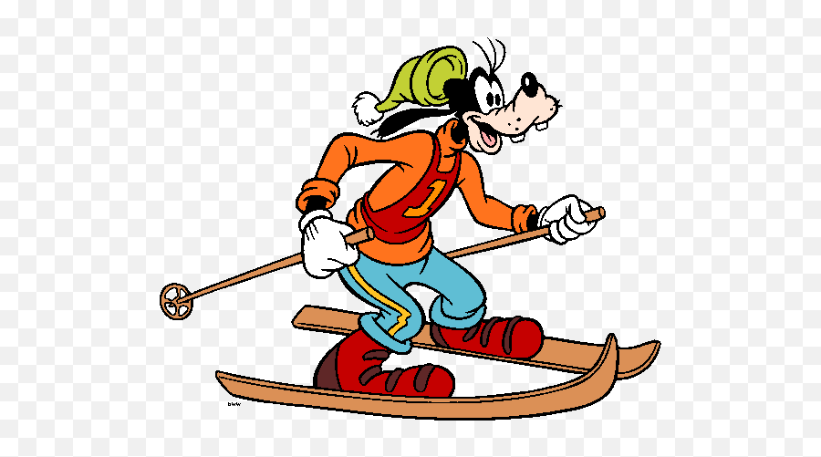 Funny Skiing Cliparts Png Images - Goofy Skiing Emoji,Coloring Pages Of Emojis Skis