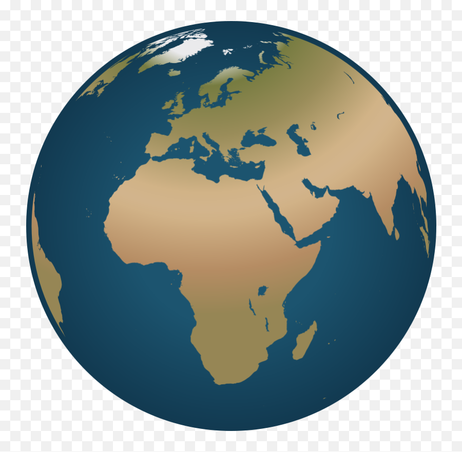 Earth Globe Clipart 7 2 Image - Globe Europe And Africa Emoji,Earth Emoji Png