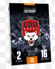 Coffret 2 Places Pour Un Match Du Lou Rugby Lyon Emoji,Emotions Inoubliable Du Football