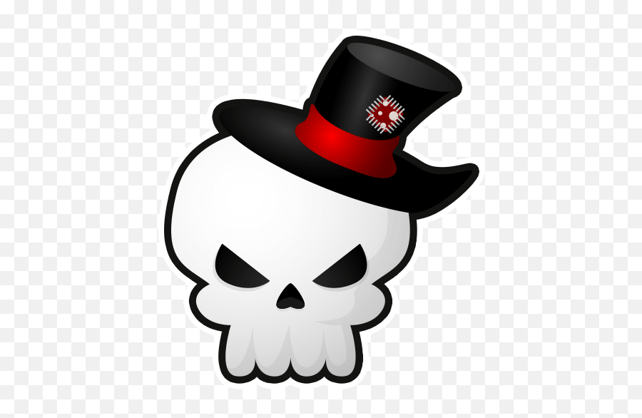 Skull Emoji By Marcossoft - Sticker Maker For Whatsapp,Cross Skull Bone Emoji
