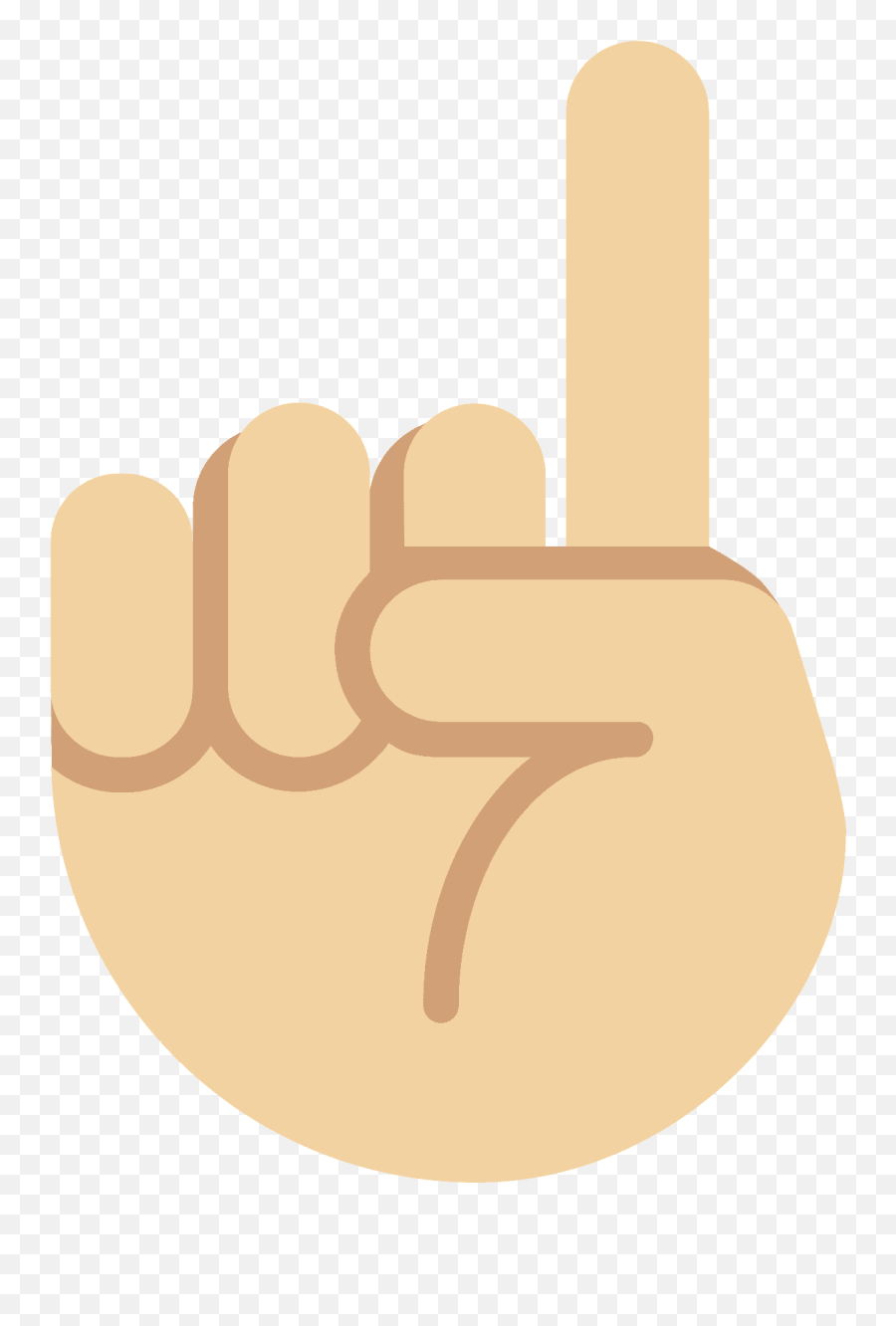 Medium - Sign Language Emoji,Arrow Pointing Up Emoji