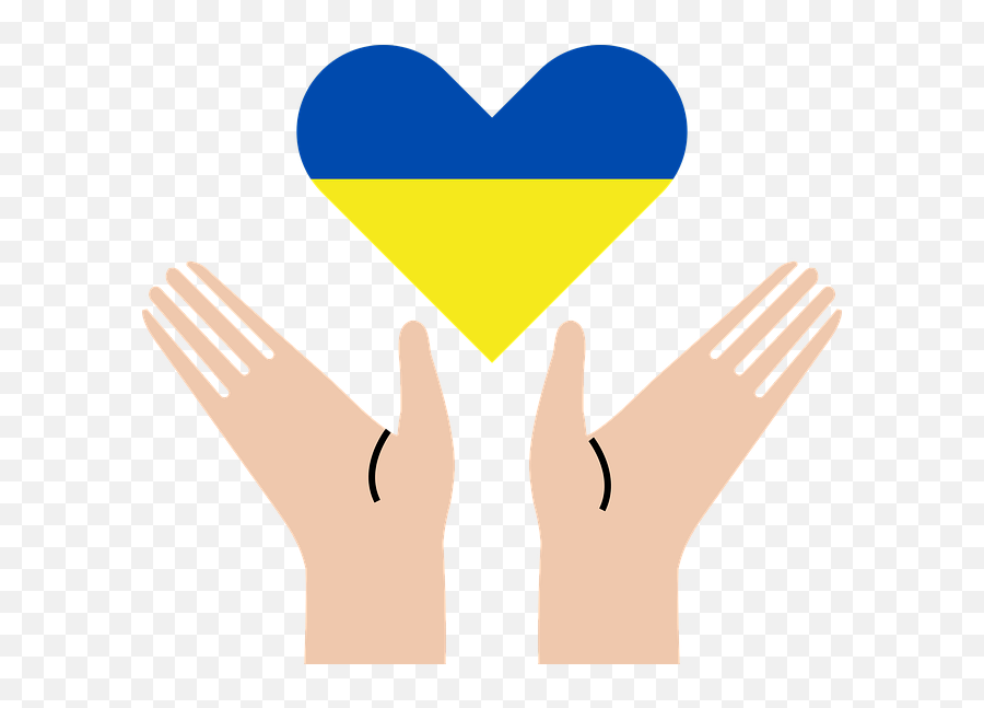 Free Photo Hands Ukraine Flag Colors Ukraine Heart Clip Art Emoji,Ukraninian Emoji