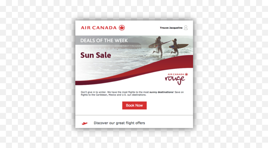 Air Canada Marketing Soars With Emotion - Persado Surfer Emoji,The Emotion Machine